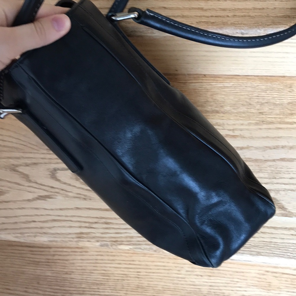 VINTAGE COACH leather shoulder bag - Picture 5 of 13